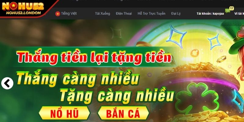 Giới Thiệu Nohu52 - Khám Phá Sân Chơi Đầy Hấp Dẫn 1 Giới thiệu NOHU52 nền tảng game online uy tín