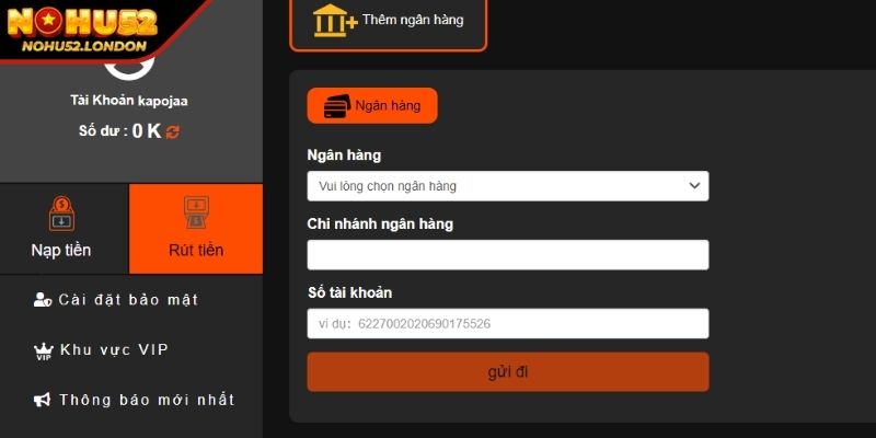 Câu Hỏi Thường Gặp Về NOHU52 Tổng Hợp Đầy Đủ Và Chi Tiết 2 Rút tiền từ NOHU52 có lâu không?